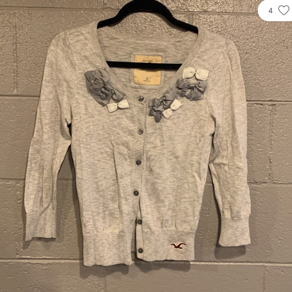 Hollister Bow Cardigan